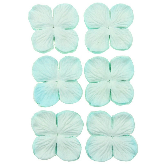 Hortensje - aqua 35mm - 100szt