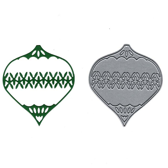 Wykrojnik - Memory Box - Westchester Ornament - bombka