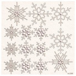 Tekturka Zestaw śnieżki Tekno 14szt SC