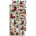 Zestaw dodatków do scrapbookingu - Craft o'clock - Oh Christmas Night - Flowers & More