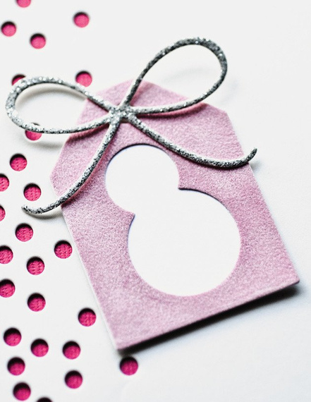 Wykrojnik - Poppystamps - Snowman Taglet - tag z bałwankiem