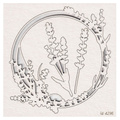 Tekturka - Lavender Mist - frame 02 - ramka 02 - Scrapiniec