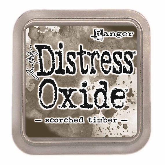 Tusz Distress Oxide - Tim Holtz - Scorched Timber - Ranger Ink