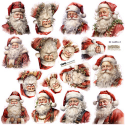 Naklejki - ScrapLove - Hi Santa 2