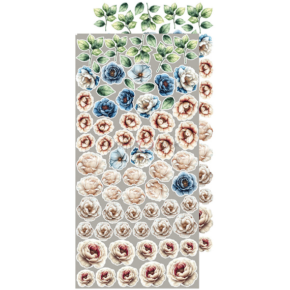 Zestaw dodatków do scrapbookingu - Craft o'clock - Mindfulness Time - Flowers