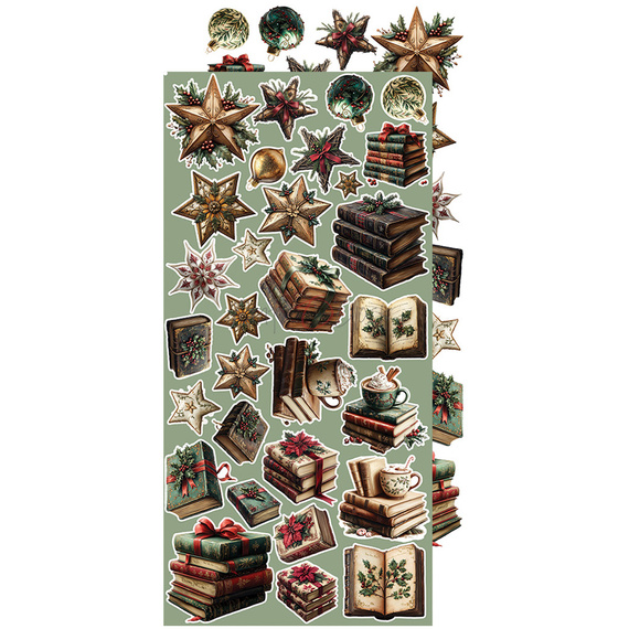 Zestaw dodatków do scrapbookingu - Craft o'clock - Oh Christmas Night - Christmas