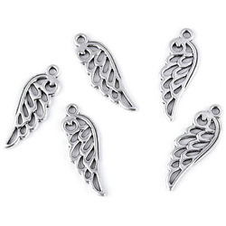 Zawieszka metalowa skrzydło 2 - 5 szt