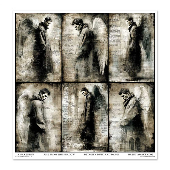 Zestaw papierów do scrapbookingu 30x30 - Light & Shadow 2 - Itd Collection