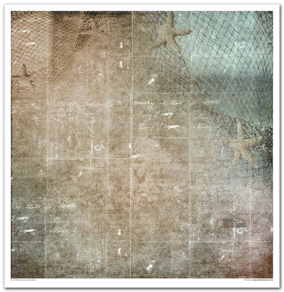 Zestaw papierów do scrapbookingu 30x30 - Nautical expedition