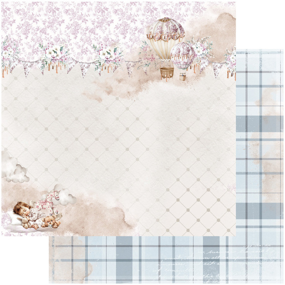 Zestaw papierów do scrapbookingu 30x30 - Alchemy of Art - The Baby