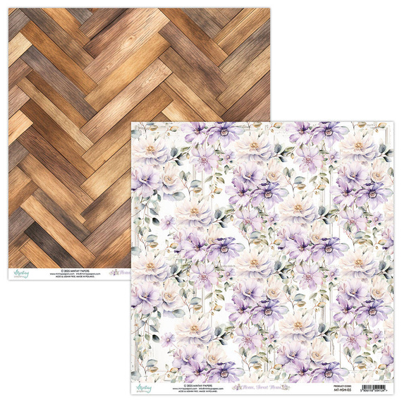 Zestaw papierów do scrapbookingu 30x30 - Mintay - Home, Sweet Home