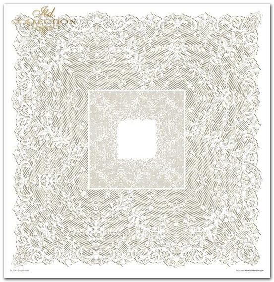 Zestaw papierów do scrapbookingu 30x30 - English rose