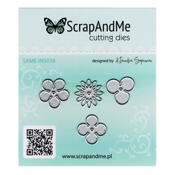 Wykrojnik do papieru - Scrapandme - Kwiatki i pręciki