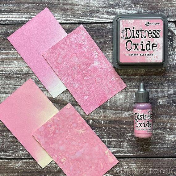 Tusz Distress Oxide - Tim Holtz - Kitsch flamingo - Ranger Ink