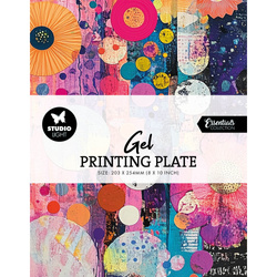 Płyta żelowa do monotypii 20,3 x 25,4 cm - Gel Printing Plate - Studio Light