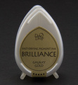 Szybkoschnący tusz pigmentowy Brilliance Drop - Galaxy Gold - Tsukineko