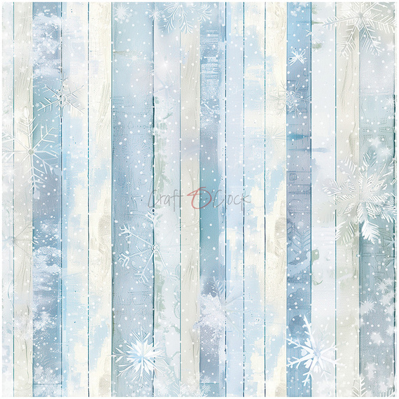 Zestaw papierów do scrapbookingu 20x20 - Craft o'clock - Jolly Season - BASIC