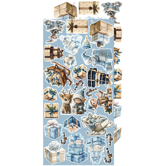 Zestaw dodatków do scrapbookingu - Craft o'clock - Jolly Season - Winter