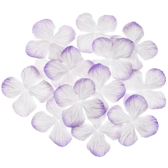 Hortensje - 2-tonowe liliowe 25mm - 100szt