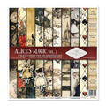 Zestaw papierów do scrapbookingu 30x30 - Alice's Magic 2 - Itd Collection
