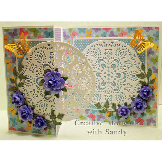 Wykrojnik - Cheery Lynn - Waltzing Matilda Lace Doily DL107, serwetka