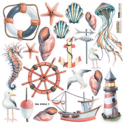 Naklejki - ScrapLove - Sea World 3