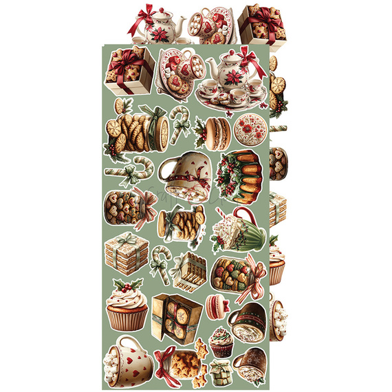 Zestaw dodatków do scrapbookingu - Craft o'clock - Oh Christmas Night - Christmas