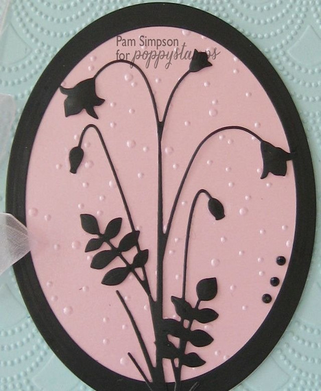 Wykrojnik - Poppystamps - Fritillaria Bouquet 1191 bukiet kwiaty