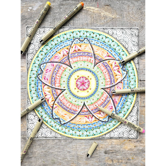 Cienkopis Pigma Micron 05 - Light Cool Gray 0,45mm - Sakura - jasny szary