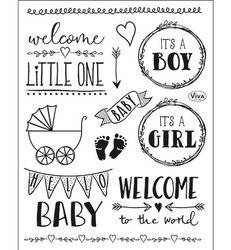 Stempel - Viva Decor - Hello Baby