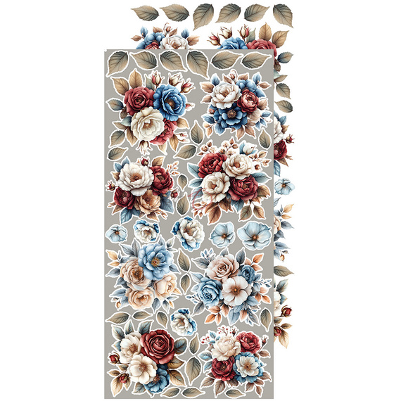 Zestaw dodatków do scrapbookingu - Craft o'clock - Mindfulness Time - Flowers