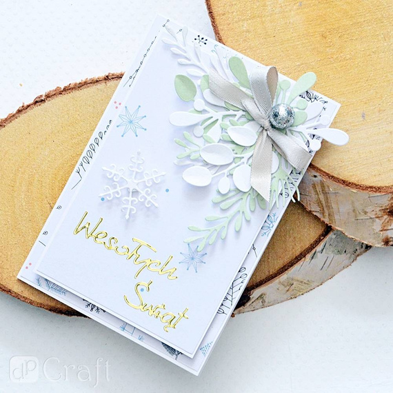 Wykrojnik - DPCraft - Śnieżynki i border brzegowy 4szt