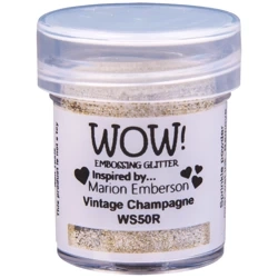 Puder do embossingu z brokatem - Wow! - Vintage Champagne