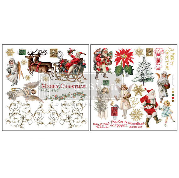 Decor transfer - Prima - Holiday Traditions