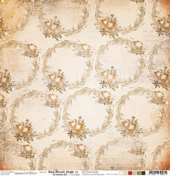 Papier do scrapbookingu 30x30 - Craft o'clock - This Miracle Night 06