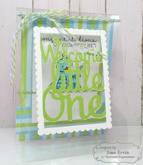 Wykrojnik - Taylored Expressions - Welcome Little One