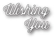 Wykrojnik + stempel - Memory Box - Perky Wishing