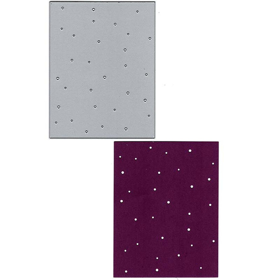 Wykrojnik - Memory Box - Speckled Background tło kropeczki