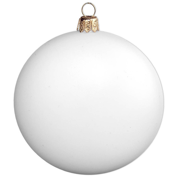 Bombka plastikowa MEDALION 90mm