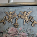 Foremka silikonowa - Prima - Angelic Aura aniołki zawijasy