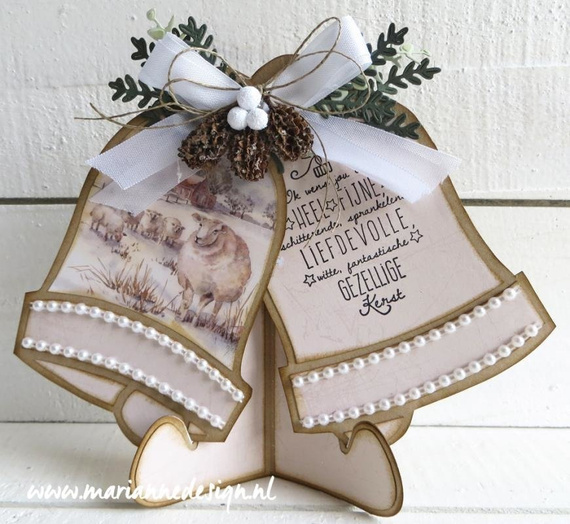 Szablon - Marianne Design - Christmas bells / dzwonki