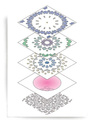 Zestaw masek - Birch Press Design - Shining Mandala