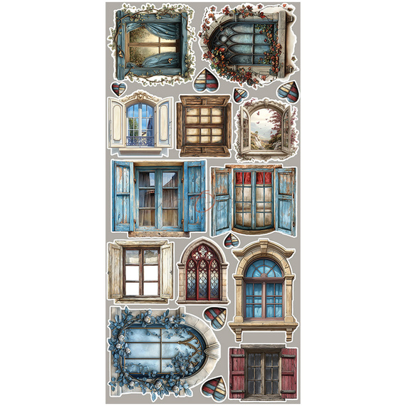 Zestaw dodatków do scrapbookingu - Craft o'clock - Mindfulness Time - Flowers