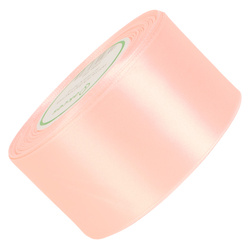 Wstążka satynowa różowa 50mm - 32m