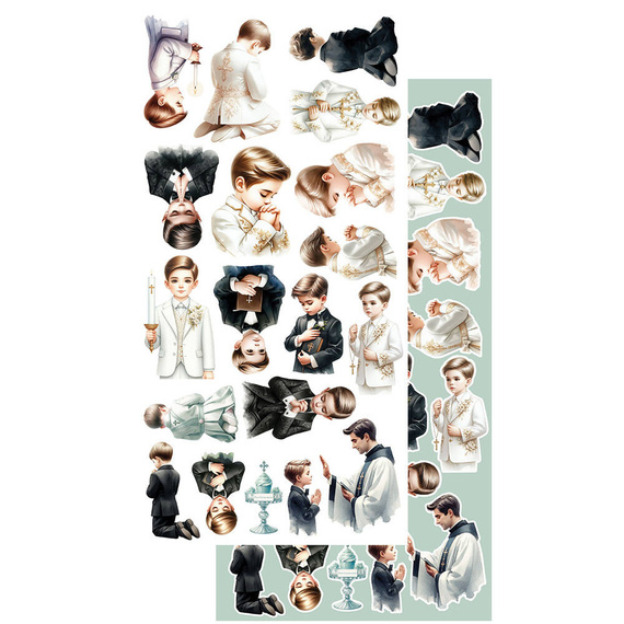 Zestaw papierów do scrapbookingu 15x30 - Alchemy of Art - I believe