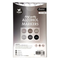 Markery alkoholowe dwustronne Greytones Essentials nr 37 - Studio Light - 6 szt.