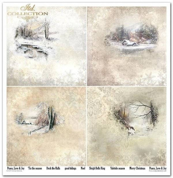 Zestaw papierów do scrapbookingu 30x30 - Victorian Christmas