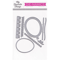 Wykrojnik - Die-namics - Balloon Shaker Window & Frame