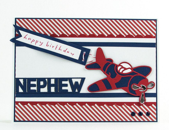 Wykrojnik - Tonic Studios - Toy Plane - samolocik