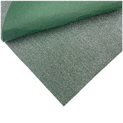 Filc z brokatem 30x40cm ciemny zielony